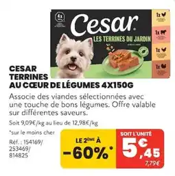 Animalis Cesar Terrines offre