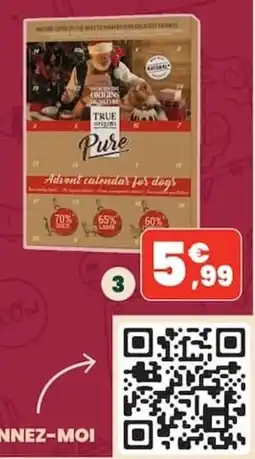 Animalis TRUE ORIGINS Pure Advent calendar for dogs offre