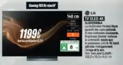 Blanc Brun Lg tv oled 4k offre