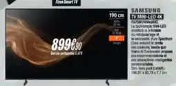 Blanc Brun Samsung tv mini-led 4k offre