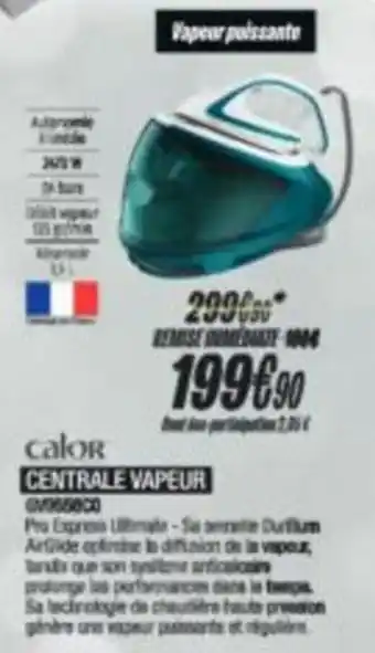 Calor CENTRALE VAPEUR