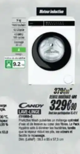 Blanc Brun CANDY LAVE-LINGE offre