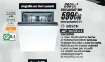 BOSCH LAVE-VAISSELLE