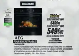 Blanc Brun AEG FOUR ENCASTRABLE offre