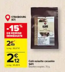 Carrefour SATI Café offre
