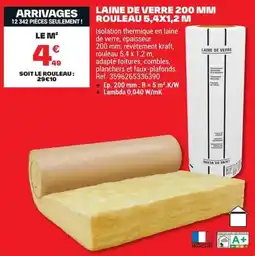 Brico Dépôt Laine de verre offre