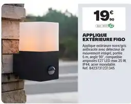 Brico Dépôt FIGO Applique extérieure offre