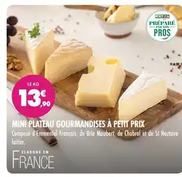 Match Match mini plateau gourmandises à petit prix offre