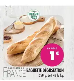 Match Match baguette dégustation offre
