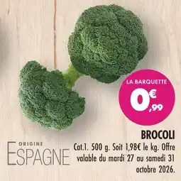 Match Brocoli offre