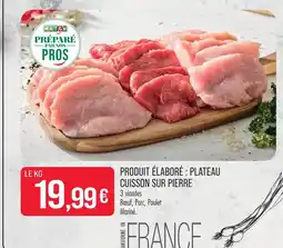 Match Match produit élaboré : plateau cuisson sur pierre offre