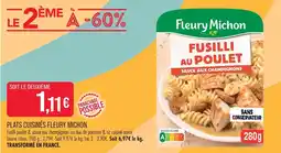 Match Fleury michon plats cuisinés offre