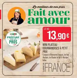 Match Mini plateau gourmandises à petit prix offre