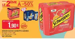 Match Schweppes boisson gazeuse agrumes offre