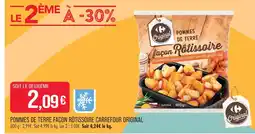 Match Carrefour original pommes de terre façon rôtissoire offre