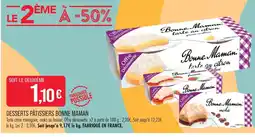Match Bonne maman desserts pâtissiers tarte citron meringuée offre