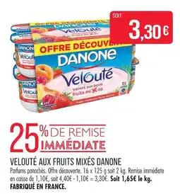 Match Danone velouté aux fruits mixés offre