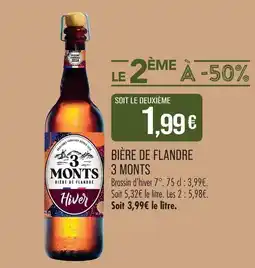 Match 3 monts bière de flandre offre