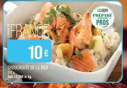 Match Match choucroute de la mer offre