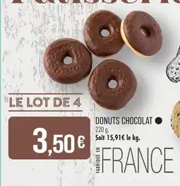 Match Donuts chocolat offre