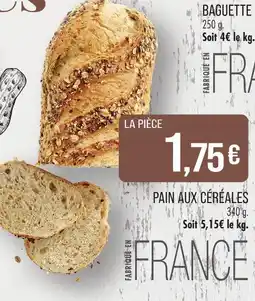 Match Pain aux céréales offre