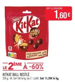 Match Nestlé kitkat ball offre