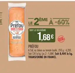Match Préfou offre