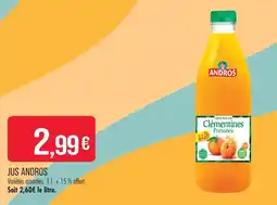 Match Andros jus offre