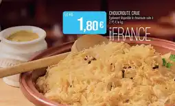 Match Choucroute crue offre