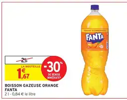 Intermarché Fanta boisson gazeuse orange offre