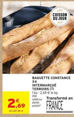 Intermarché Intermarché terroirs baguette constance offre