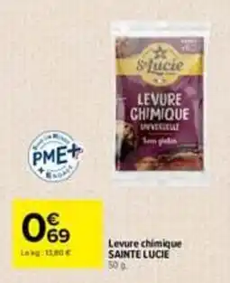 Carrefour SAINT LUCIE Levure chimique offre
