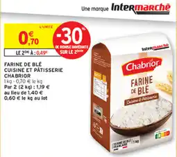 Intermarché Contact Chabrior Farine de blé offre