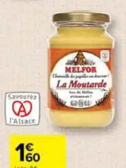 Carrefour MELFOR La Moutarde offre
