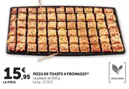 Hyper U PIZZA 66 TOASTS 4 FROMAGES offre