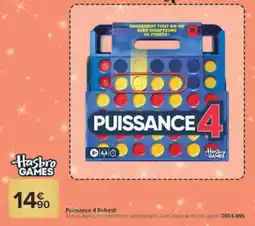 Carrefour Market Hasbro Games Puissance 4 offre