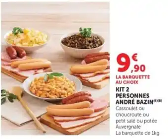 ANDRÉ BAZIN La barquette au choix