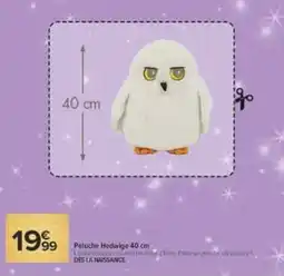 Carrefour Market Peluche Hedwige 40 cm offre