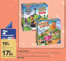 Carrefour Market Croque-Carotte offre