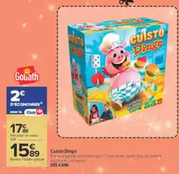 Carrefour Market Goliath Cuisto Dingo offre