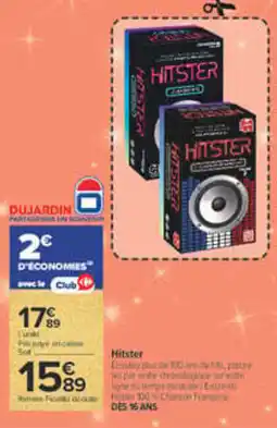 Carrefour Market Hitster offre