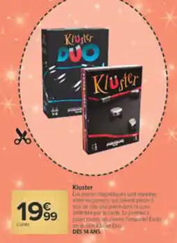 Carrefour Market Kluster offre