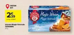 Carrefour TEEKANNE Infusion Magie hivernale offre