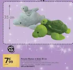 Carrefour Market SMART & FUN Peluche Maman et Bébé offre