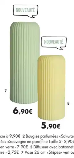 E.Leclerc Bougie parfumée Sakura offre