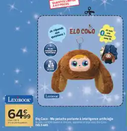 Carrefour Market LEXIBOOK Elo Coco offre