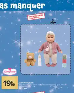 Carrefour Market Aimantine Alex et ses jouets offre