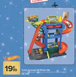 Carrefour Market Hot Wheels Tunnel de lavage Hot Wheels City offre
