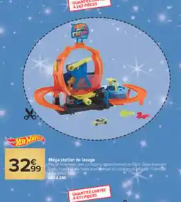 Carrefour Market Hot Wheels Mega station de lavage offre