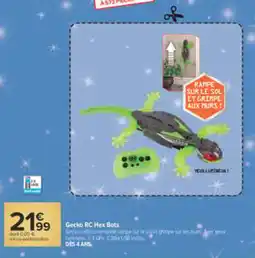 Carrefour Market Gecko RC Hex Bots offre